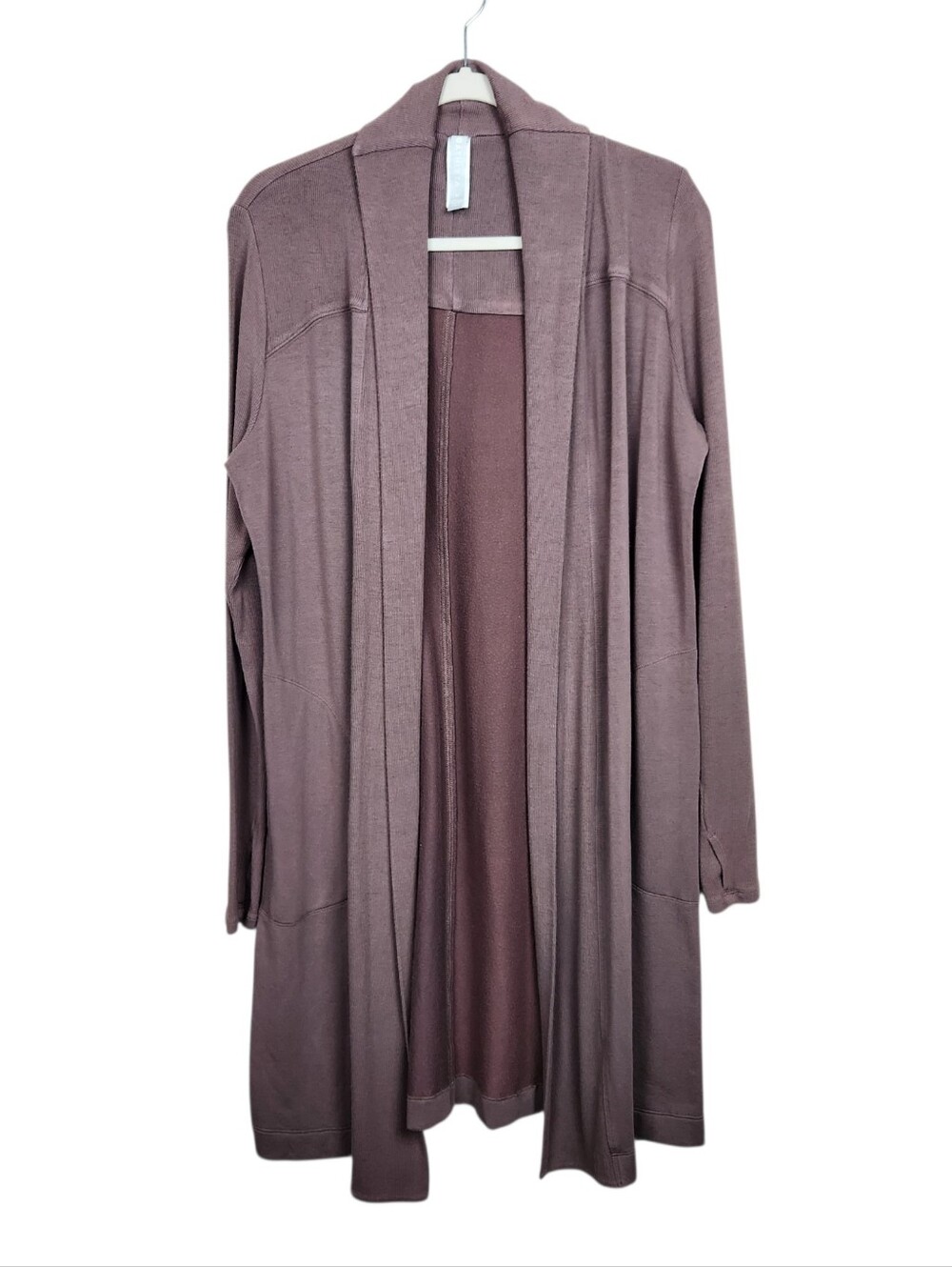 Athleta Canopy Wrap In Nirvana Mineral Modal Blend Cardigan Sweater Women Size M - Picture 2 of 15